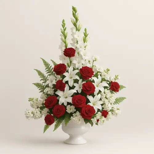 Bunga Meja di Periuk